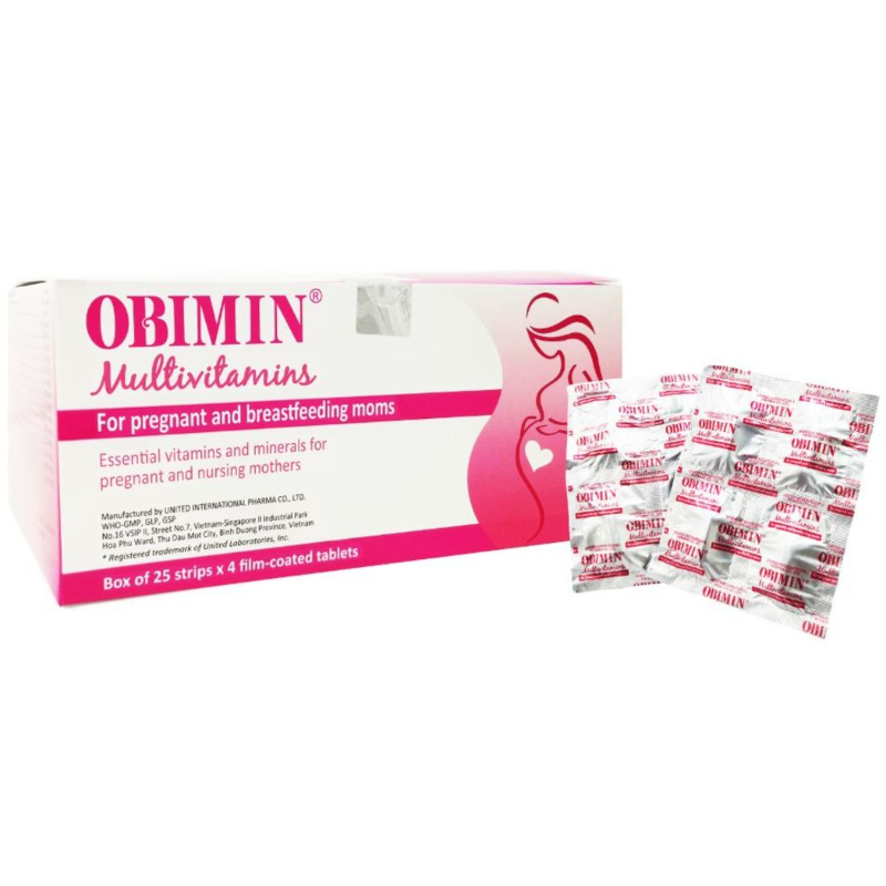 Vitamin tổng hợp Obimin cho bà bầu