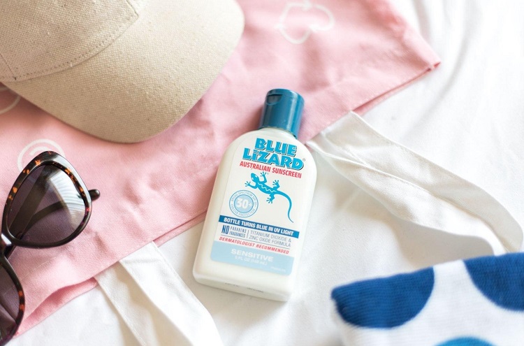 Kem chống nắng dành cho bà bầu Blue Lizard Australian Sunscreen For Sensitive Skin SPF 30+